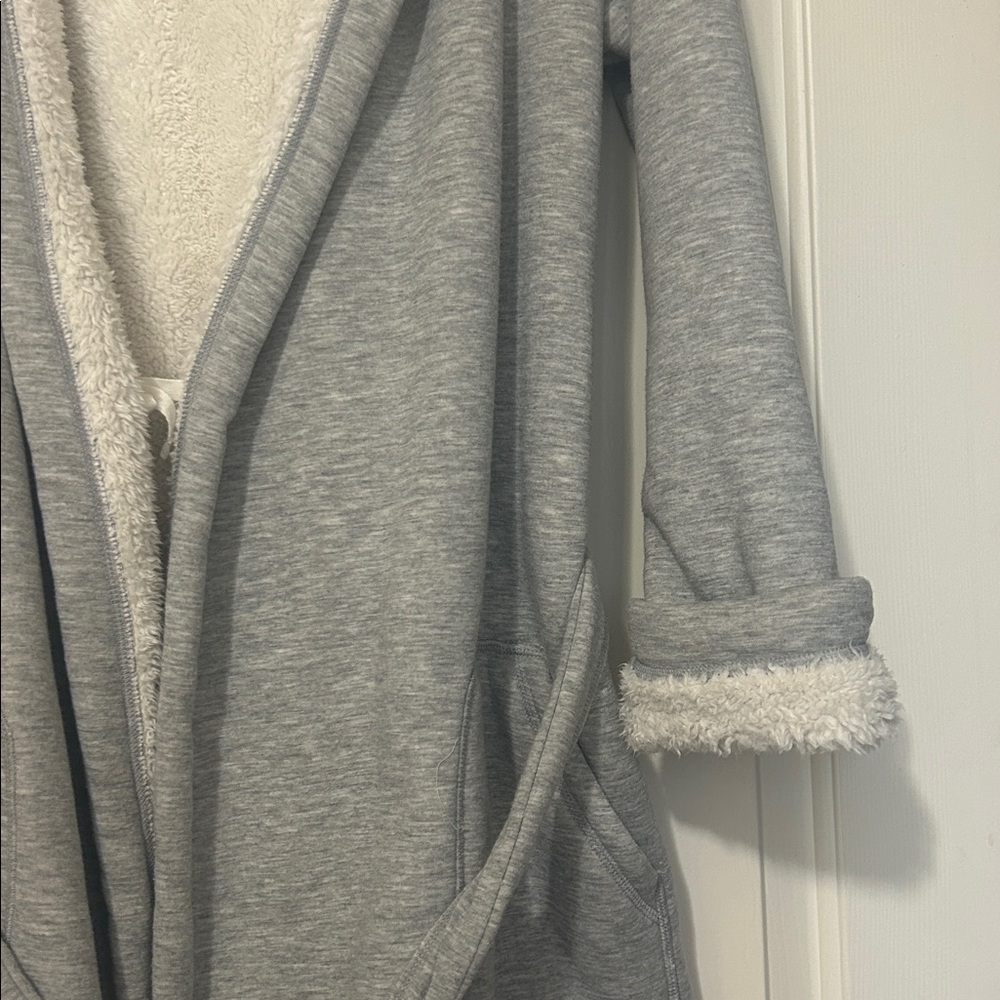 Gap sherpa lined robe - Picture 8 of 13